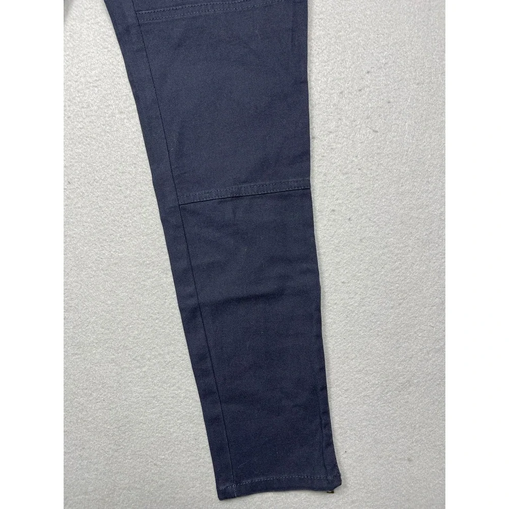 Michael Kors Cargo Pants Cotton Blend Navy Blue 4 Womens
